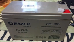 Акумуляторна батарея Gemix Гелева 12V-9Ah (GL12-9 12V 9Ah)