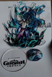 Акриловая фигурка Сяо 4 из Геншин Импакт / Genshin Impact фото от покупателей 1
