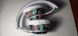 Беспроводные наушники Headset I750 – LED-подсветка, Bluetooth, MicroSD, FM-радио Черные фото от покупателей 8