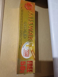 Упаковка зубной пасты Dabur Herb'l Miswak Gold 120 г + 50 г х 2 шт (6291069711004) фото от покупателей 9