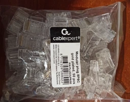 Коннектор Cablexpert RJ-45 Cat.5e 8P8C PLUG3UP6/50 50 шт. фото от покупателей 2