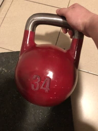 Гиря спортивна професійна UASTRONG - 26 кг. (зелена)