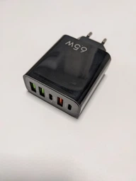 Зарядное устройство Linktech 65W Быстрая зарядка 3 USB-A + 2 Type-C Адаптер для питания Samsung, iPhone, Xiaomi, Redmi, Huawei, Realme Блок питания телефона фото от покупателей 1