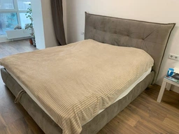Ліжко 1,6 Теана з підйомним механізмом сіре