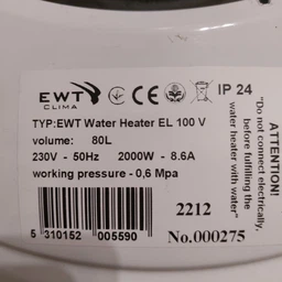 Бойлер EWT Clima EL 80 V фото від покупців 6