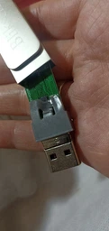Флешка Bliksem USB 2.0 OTG 64 ГБ металлическая скоба (3в1) USB + Type-C + USB mini