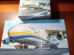 Пазл картонний Ukrainian Puzzles "Ан-225 Мрія — найбільший у світі літак" 500 елементів фото от покупателей 1