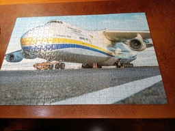 Пазл картонний Ukrainian Puzzles "Ан-225 Мрія — найбільший у світі літак" 500 елементів