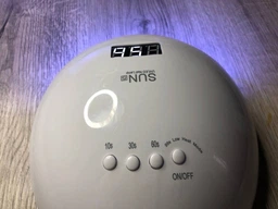 Лампа для маникюра UV+LED SUN 5 White (белая) питание от USB, 48 Вт фото от покупателей 11