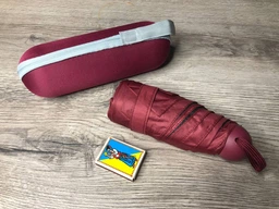 Карманный зонт в футляре капсула UFT Umbrella U1 Red