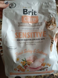 Корм сухой Brit Care Cat Grain Free Sensitive HDigestion Delicate Taste для котов с чувствительным пищеварением индейка и лосось фото от покупателей 12