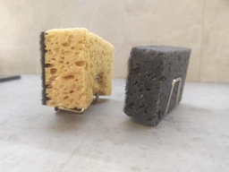 Держатели для кухонной губки-мочалки в раковину Haowa Sponge Holder (3M) 4шт Серебристые фото от покупателей 3