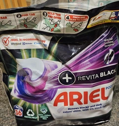 Капсули для прання Ariel Pods Все-в-1+Revitablack 36 шт. (8001090804204) (193585) фото від покупців 1