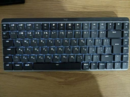 Клавіатура бездротова Logitech MX Mechanical Mini Minimalist Graphite (920-010780) фото від покупців 5