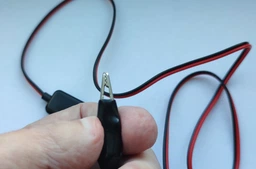 USB адаптер с зажимами типа крокодил прищепки для зарядки АКБ 60 см (0470) фото от покупателей 1