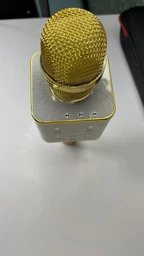 Караоке микрофон Беспроводной портативный Bluetooth микрофон-караоке Q7-WS c чехлом фото от покупателей 3
