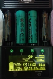 Акумулятор 18650 3500mAh Li-Ion, (3550-3650mah), 3.7V (2.75-4.2V), Blac Liitokala (Lii-35A) фото від покупців 13