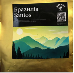 Кава F1UA Бразилія Santos 100% Арабіка в зернах свіжообсмажена 1кг фото від покупців 2