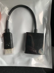 Адаптер STLab DisplayPort Male - VGA Female HD 1080P, 0.18 м Чорний (U-997) фото від покупців 1