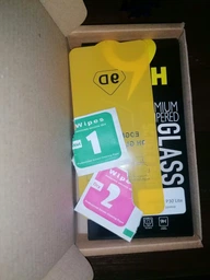 Захисне скло Lion для Huawei P30 Lite / Nova 4e Full Glue з чорною рамкою