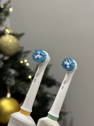 Насадки для электрической зубной щетки Oral B Braun на зубную щетку орал би браун Dental Man EB50 X Cross Cleaning сменные средняя жесткость универсальные насадка средней жесткости набор 4 шт для зубов десен и межзубных промежутков для орал б фото от покупателей 1