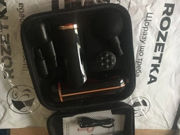 Массажный пистолет EasyFit Impact (портативный перкуссионный вибромассажер для тела с 4 насадками) EFIMP3006B фото от покупателей 1