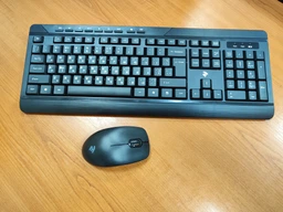 Комплект клавіатура та миша 2E MK410 Wireless, EN/UK/RU, чорний (2E-MK410MWB) фото від покупців 6
