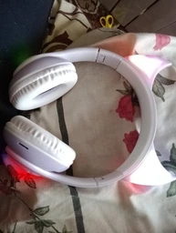 Бездротові Bluetooth навушники STN-25 блютуз навушники з вушками та підсвічуванням М'ятно-Зелені фото від покупців 4