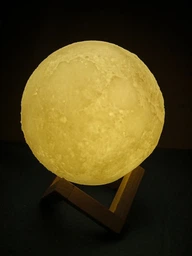 Ночник лампа Луна 3D - Настольный светильник луна Ночник детский Magic 3D Moon Lamp фото от покупателей 3