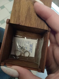 Сережки з хрестиками зі срібла 925 (АРТ. №6046) Dadiverin Jewelry фото от покупателей 3