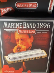 Губная гармошка Hohner M189693X Marine Band 1896 C Box (126007)