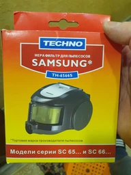 Фильтр HEPA DJ97-00492A для пылесосов Samsung и поролоновый под колбу фото от покупателей 3