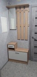 Прихожая Фенікс Модерн тумба 80х30x74 см Дуб сонома/Белый (FM005236)