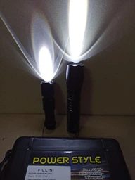 USB LED Фонарик Ручний - В Руку НАБІР 2шт Туристичний Похідний Світлодіодний Портативний Кемпинговий ,1800 Lm 3800 mAh + 200 Lm 1200 mAh Аккумуляторний на Батарейках фото від покупців 3