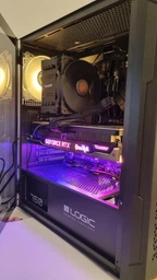 Корпус для компьютера LogicConcept AT-ARAMIS-10-0000000-0002 ARAMIS MESH/GLASS ARGB fans 4x120mm BLACK без БЖ ATX / Корпус для ПК