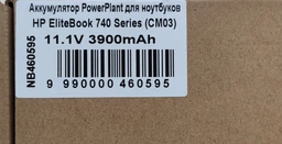Акумулятор PowerPlant для HP EliteBook 740 Black (11.1V/3600mAh/6Cells) (NB460595)