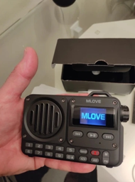 Радіоприймач / Bluetooth-колонка з акумулятором MLOVE BV800 (FM, USB, MP3, MicroSD) Black фото від покупців 1