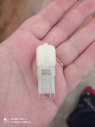 Светодиодная лампа Osram PIN40 CL 4,2W 470Lm 2700K G9 (4058075432390) фото от покупателей 4