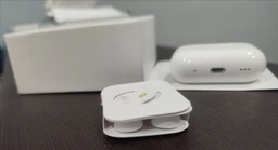 Навушники бездротові з активним шупопоглинанням Air Pro 2nd gen бездротові Bluetooth навушники з магнітним зарядним чохлом MagSafe та бездротовою зарядкою миттєве підключення White Kayfovo AE2GN фото від покупців 17