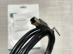 Кабель UGREEN US135 USB type А 2.0 - USB type B для принтеров, сканеров, МФУ 5 м Black (10352) фото от покупателей 8