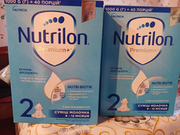 Молочная сухая смесь Nutrilon Premium+ 2 1 кг (5900852047213) фото от покупателей 3