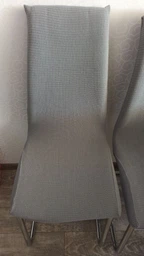 Чохол на стул KARNA PREMIUM Графіт 0019 фото від покупців 12