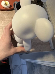 Флюїдне ведмежа Punk Fluid Bear Bearbrick з фарбами 3 шт набір для творчості зроби сам DIY ведмедик розмальовка 23 см на подарунок фото від покупців 9