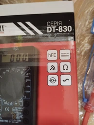 Мультиметр (тестер) Digital DT-838 со звук. Прозвонкой, температурой (n091) фото от покупателей 2