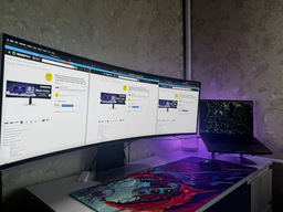 Монитор 49" Samsung Odyssey OLED G9 G95SC (LS49CG954SIXUA) Dual QHD Quantum Dot OLED / Curved 1800R / 240 Гц / 0,03 мс / 10-Bit / HDR True Black 400 / FreeSync Premium Pro / G-SYNC Compatible фото от покупателей 5