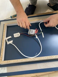 Зеркало MIRATER прямоугольное LED с LED-подсветкой с сенсорным выключателем 60 см