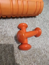 Гантелі вінілові пара LiveUp VINYL DUMBBELL EGG HEAD фото от покупателей 8