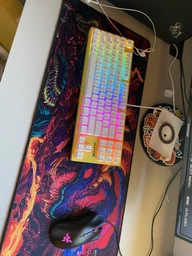 Клавіатура Hator Rockfall 2 Mecha TKL Orange USB Lilac (HTK-724) [92406] фото від покупців 6