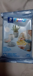 Пластика самозастывающая Fimo Air белая 500 г (4006608806484)