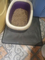 Килимок CAT MAT двошаровий для котячого лотка 60х80 см Сірий (011115) (5705003011115)